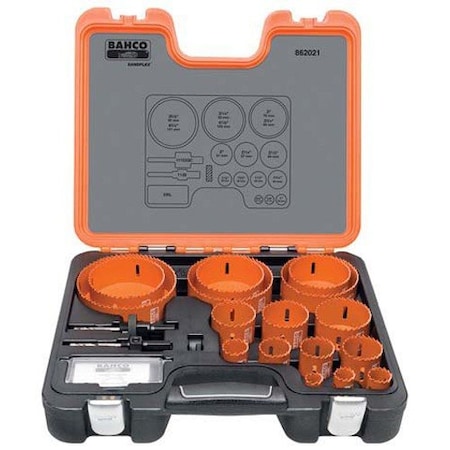 Williams Bahco Professional Holesaw Set 21-Pcs 862021